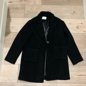 Zara Girls Black Coat